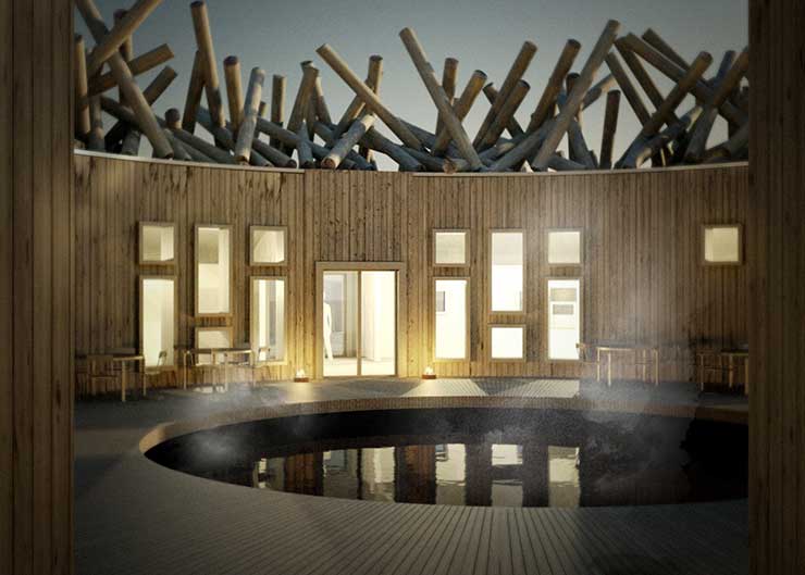 The Arctic Bath in Harads, Sweden