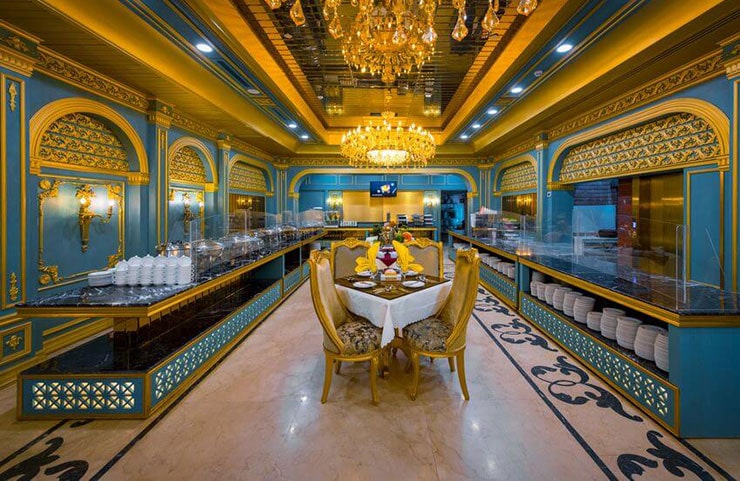 فضای داخلی  هتل رز درویشی مشهد