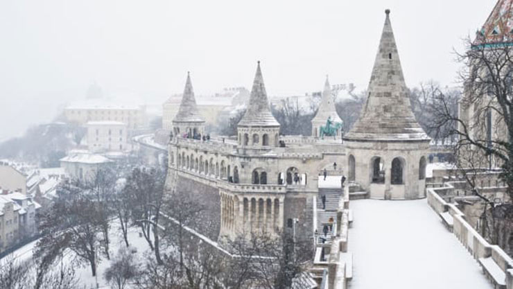 Buda Castle and Várkert Bazár