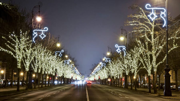 Andrassy Avenue and Fashion Street