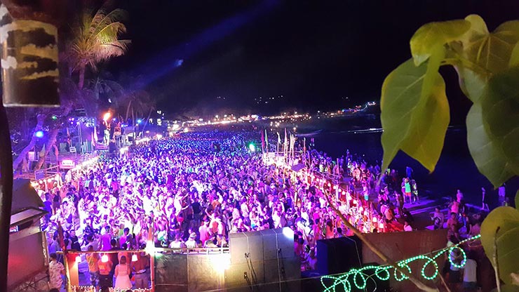 Full Moon Party at Haad Rin