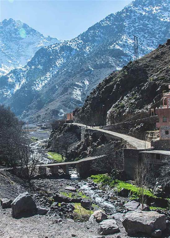 The African high peak: Mt Toubkal, Morocco