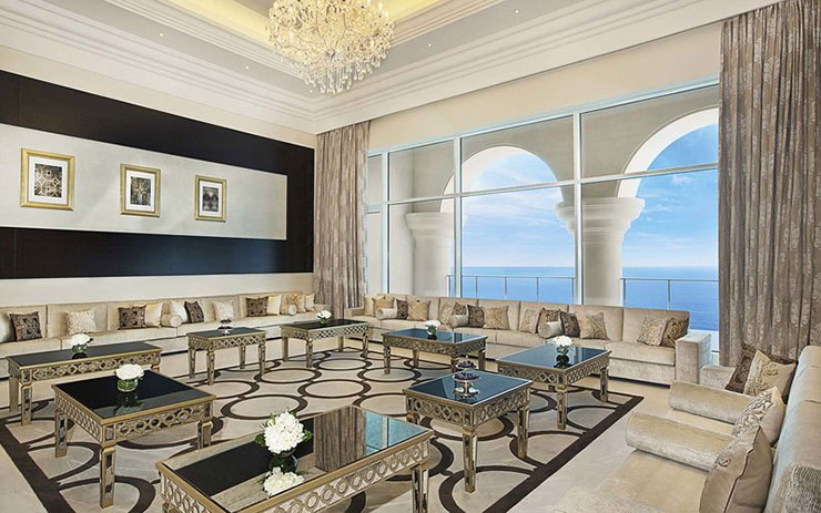 Royal Suite at Waldorf Astoria Dubai Palm Jumeirah, UAE