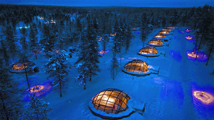 Kakslauttanen, Finland