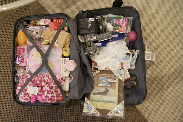 Leave all your ‘travel things’ in your suitcase