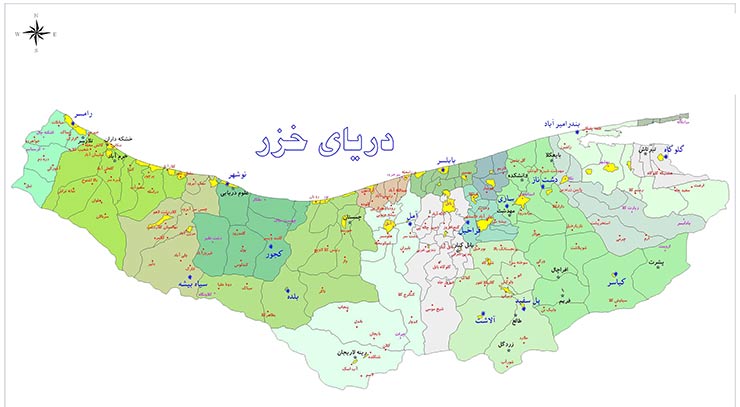 جاهای دیدنی مازندران