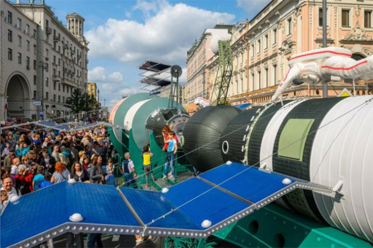 Snap a selfie with a rocket