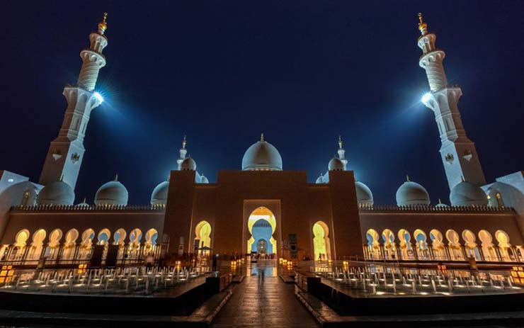 مسجد شیخ زاید ابوظبی