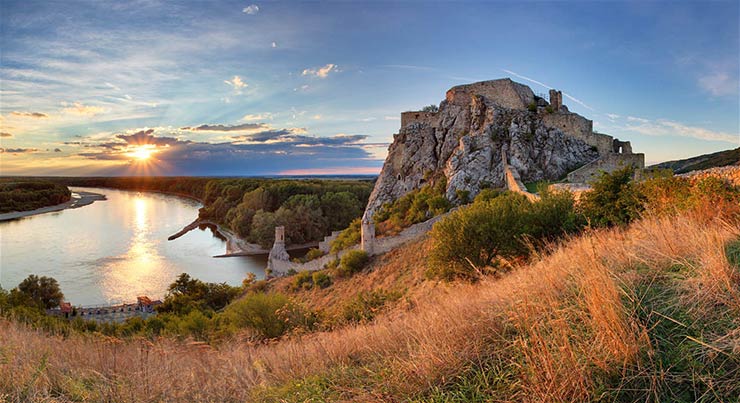 Discovering ancient ruins at Devin Castle