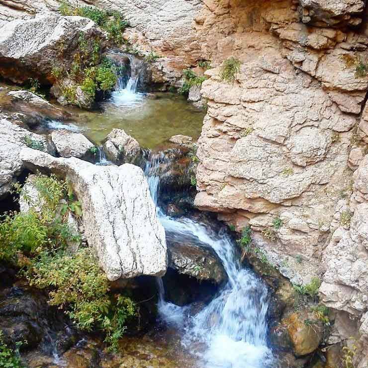 آبشارهای اخلمد چناران