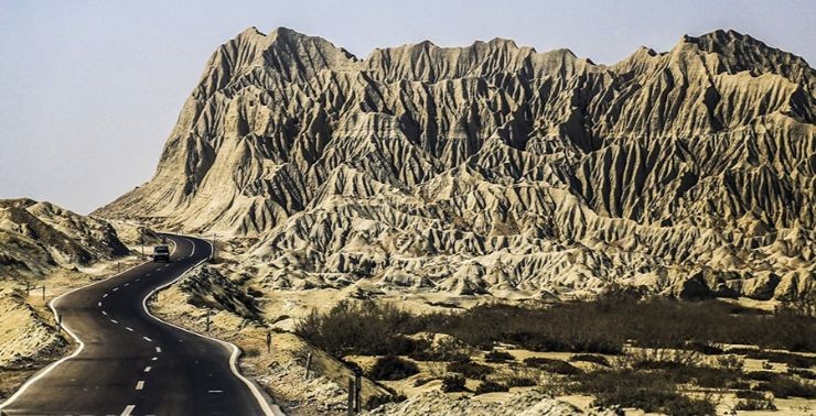 کوه های مریخی چابهار
