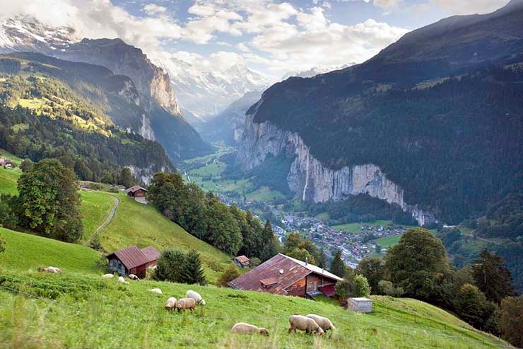کوهستان آلپ سوئیس