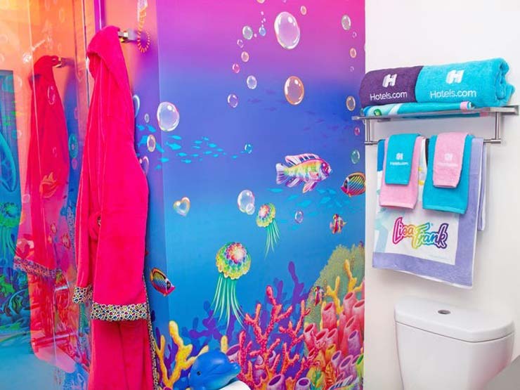 پنت هاوس با تم رنگین کمانی