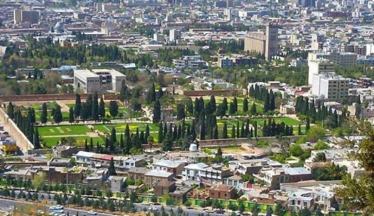 دورنمای شهر شیراز
