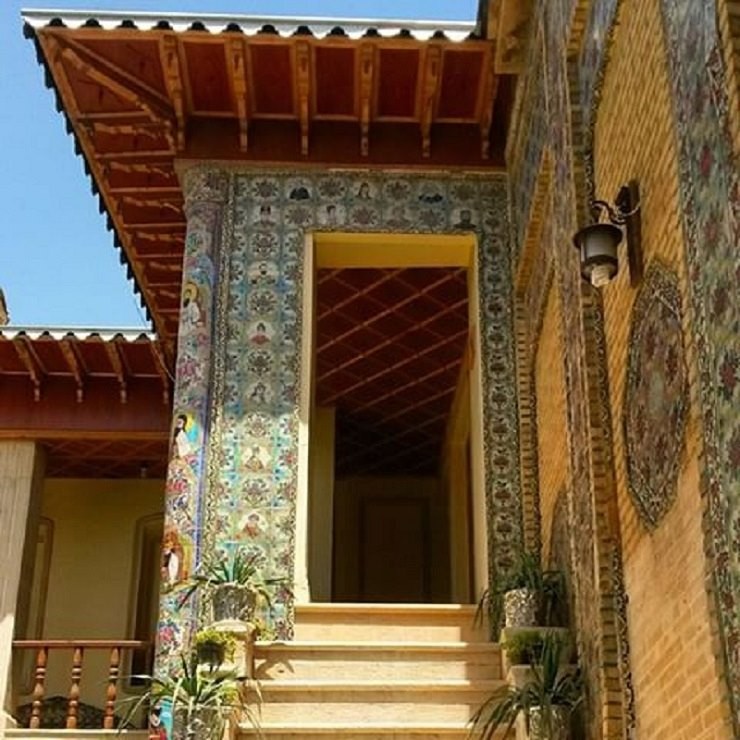 خانه ضیائیان شیراز ورودی