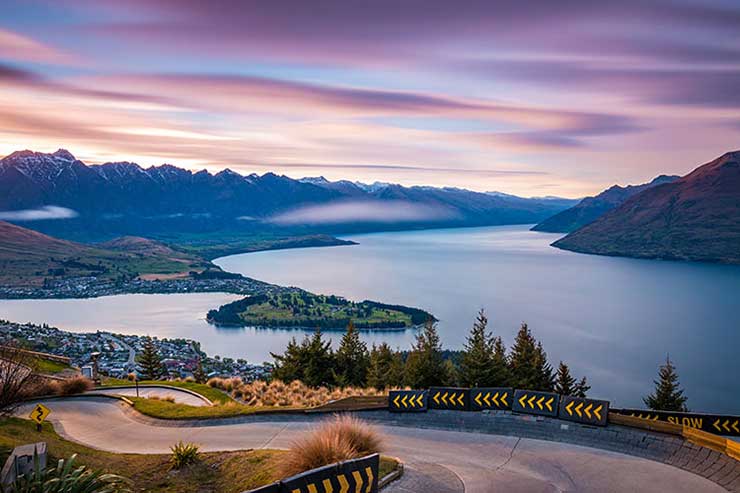 New Zealand and Australia