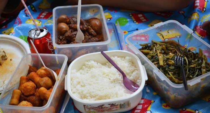 Food takes on a symbolic importance for these women as they gather