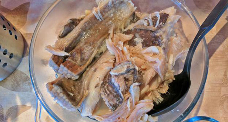 Skata, or rotten skate, is a traditional dish in Iceland (Credit: Bert Archer)