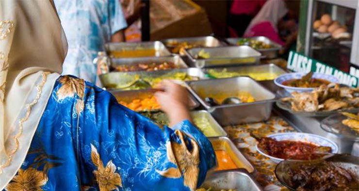 Kuala Lumpur’s unique mix of cultures is evident in its diverse culinary scene (Credit: Peter Adams/Getty Images)
