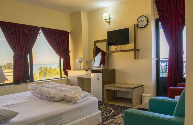اتاق دو تخته هتل لیدو رو به دریا