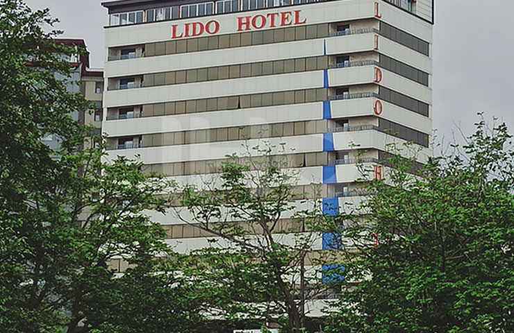 نمای ساختمان هتل لیدو رامسر