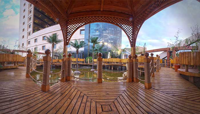 معماری هتل درویشی مشهد