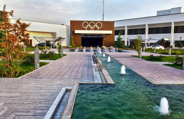 ورودی هتل المپیک تهران