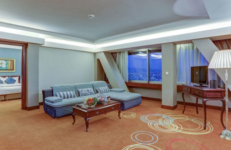 اتاق های هتل بزرگ شیراز