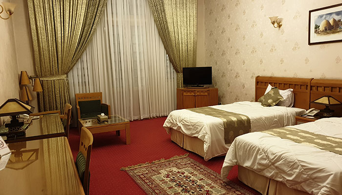 اتاق‌ های هتل عباسی