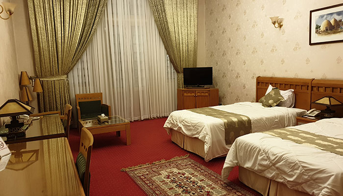 اتاق های هتل عباسی
