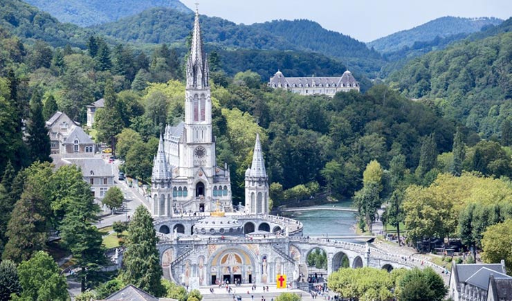 Sanctuary of Lourdes, France