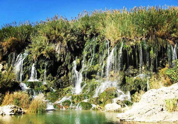 آبشار فدامی شیراز، پدیده زیبای طبیعت