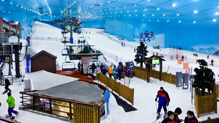 indoor ski resort