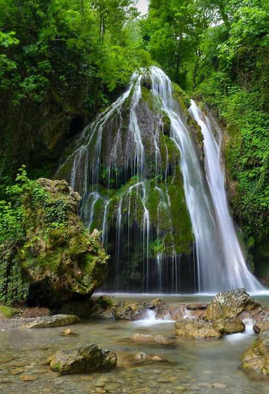 آبشار کبودوال علی آباد کتول، جلوه طبیعت