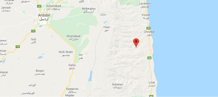 آبشارزمرد تالش گیلان