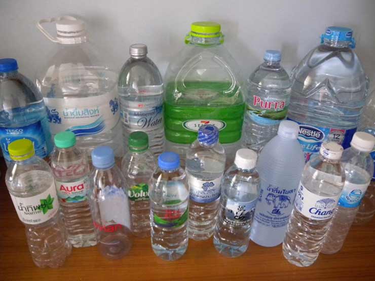 بطری آب